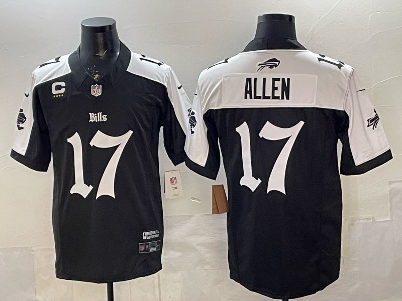 Men 2026 Buffalo Bills #17 Allen Black 7th generations Nike Limited NFL Jersey style 03